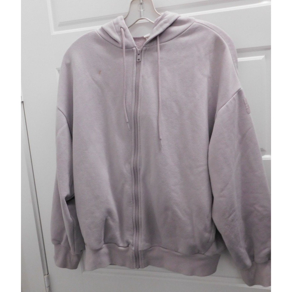 ALO Light‎ Lavender Women's Full Zip Hoodie sz Medium